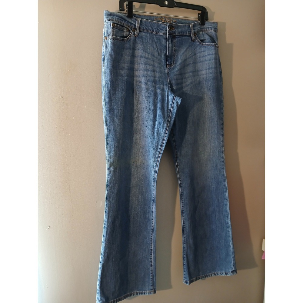 Lauren‎ Ralph Lauren Jeans Co Premium Bootcut Jeans Medium Wash Blue Womens 14